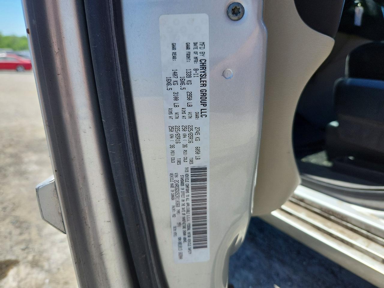 2012 DODGE CARAVAN