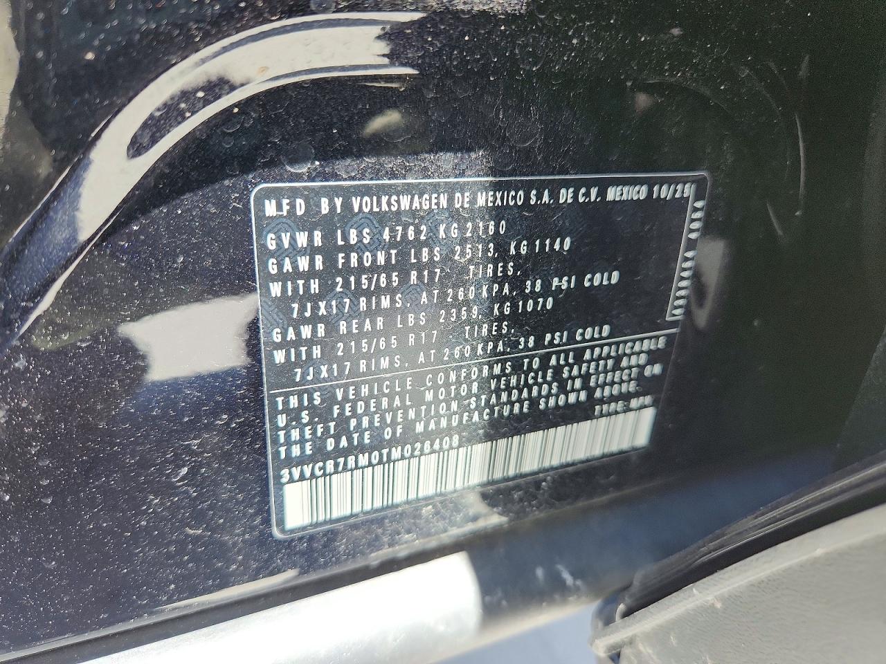 2026 VOLKSWAGEN TIGUAN