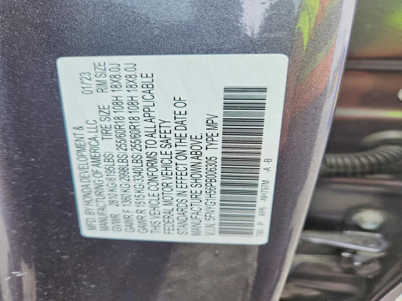 2023 HONDA PILOT