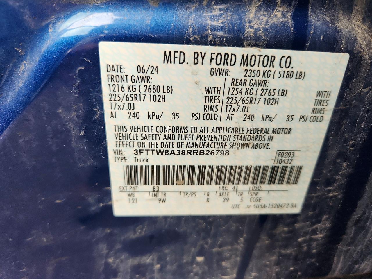 2024 FORD MAVERICK