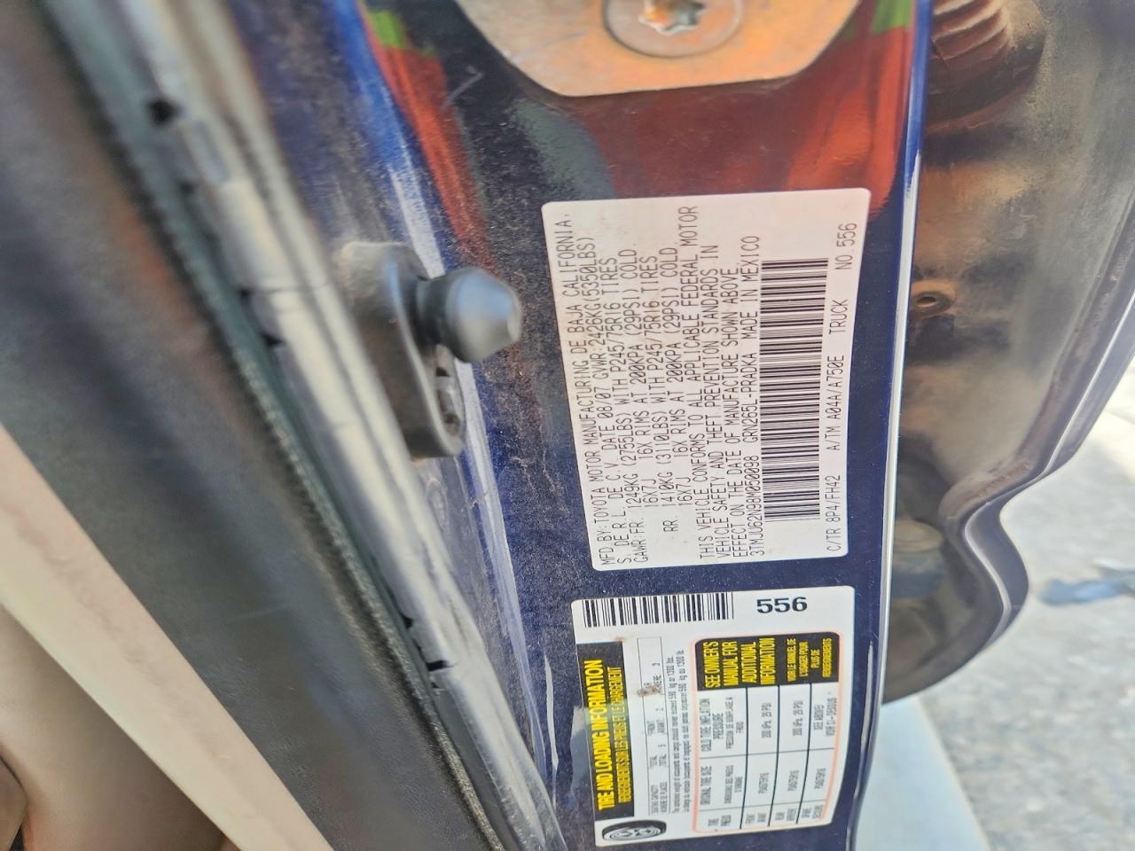 2008 TOYOTA TACOMA
