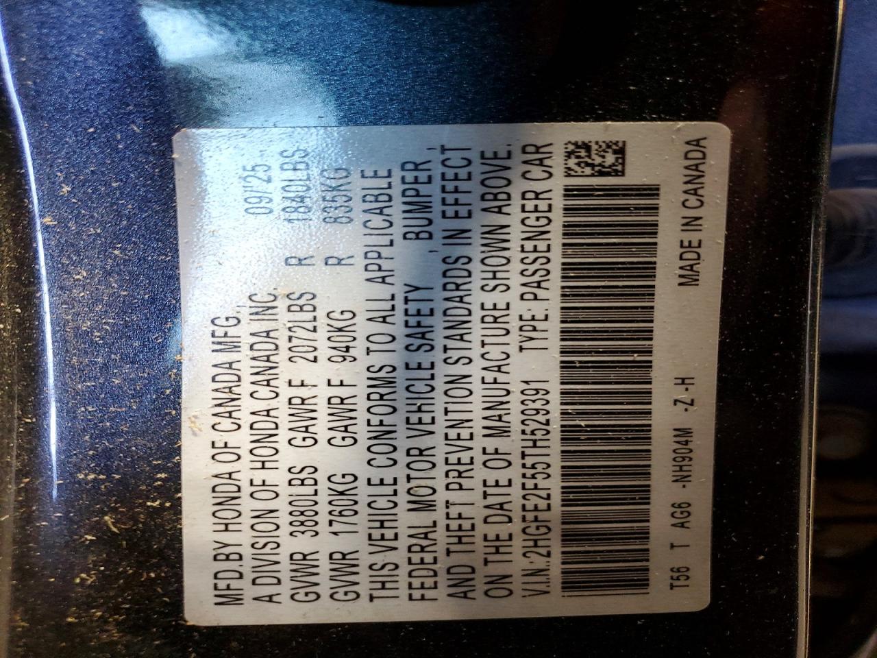 2026 HONDA CIVIC