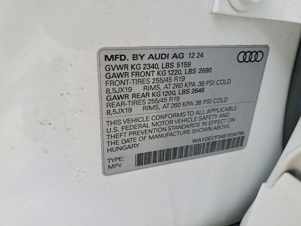 2025 AUDI Q3