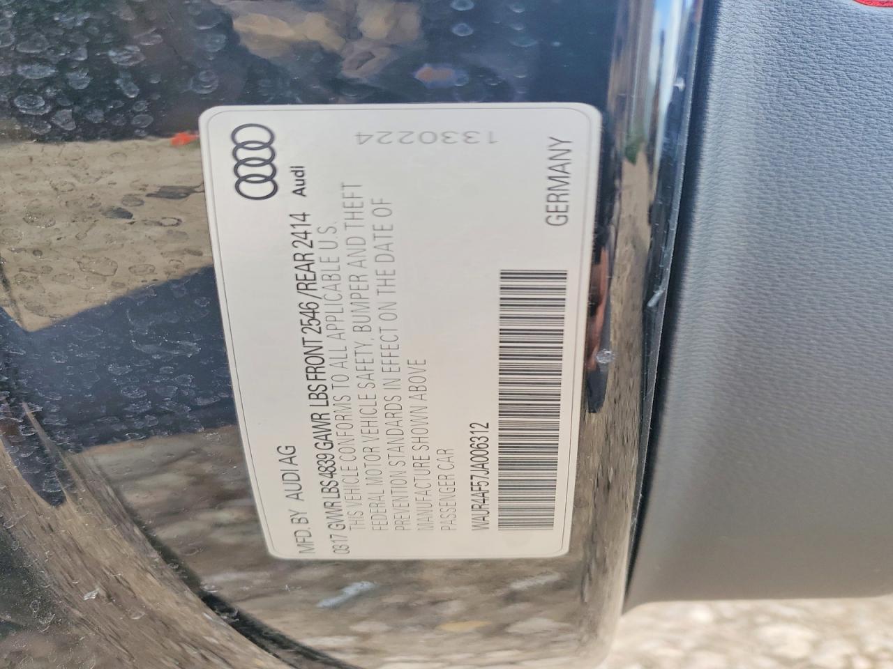 2018 AUDI S5/RS5