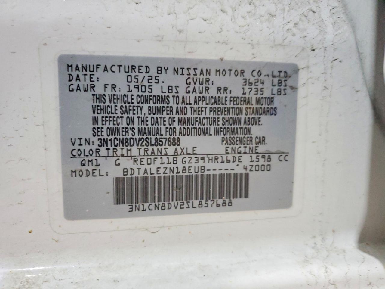 2025 NISSAN VERSA