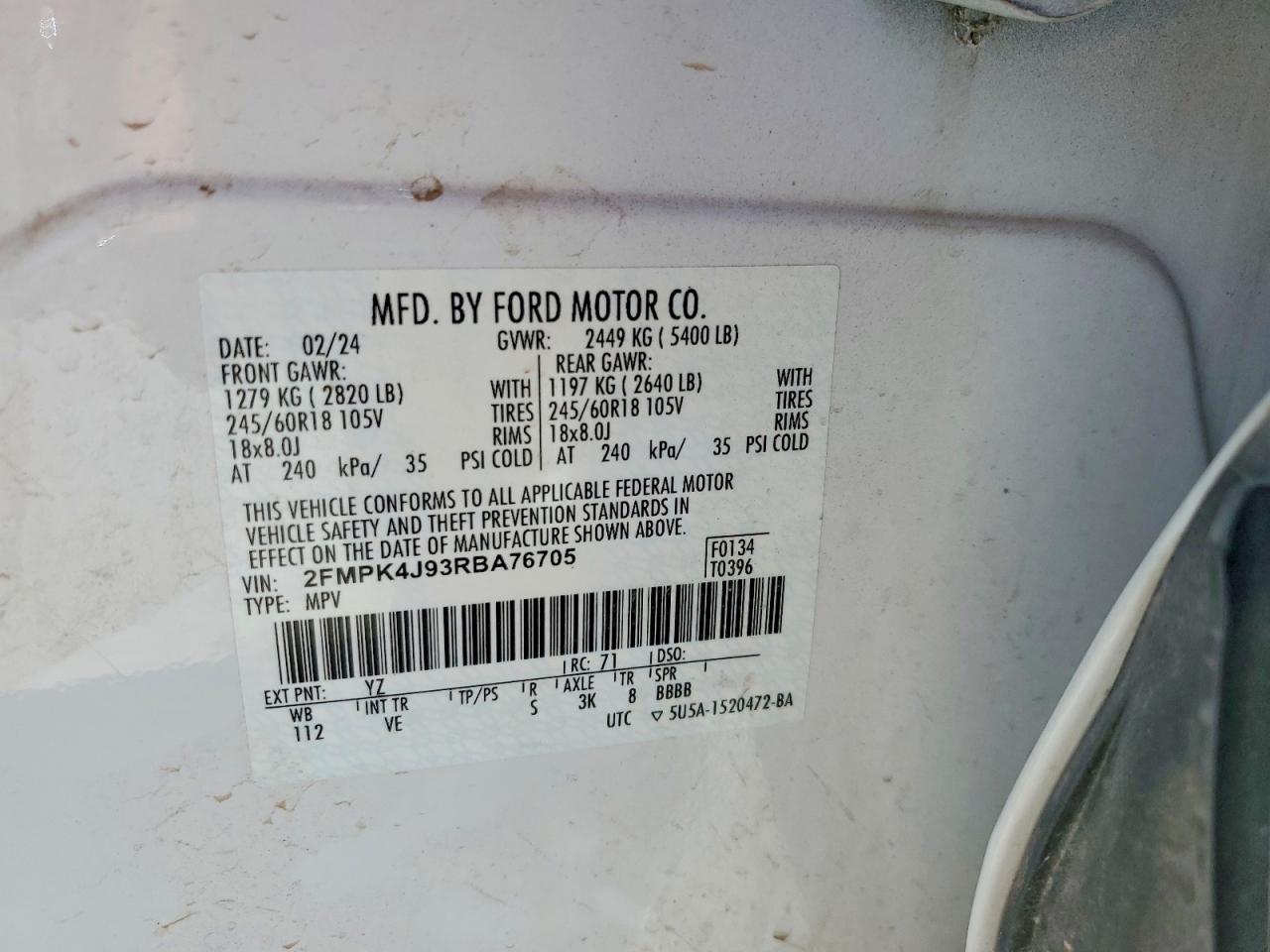 2024 FORD EDGE