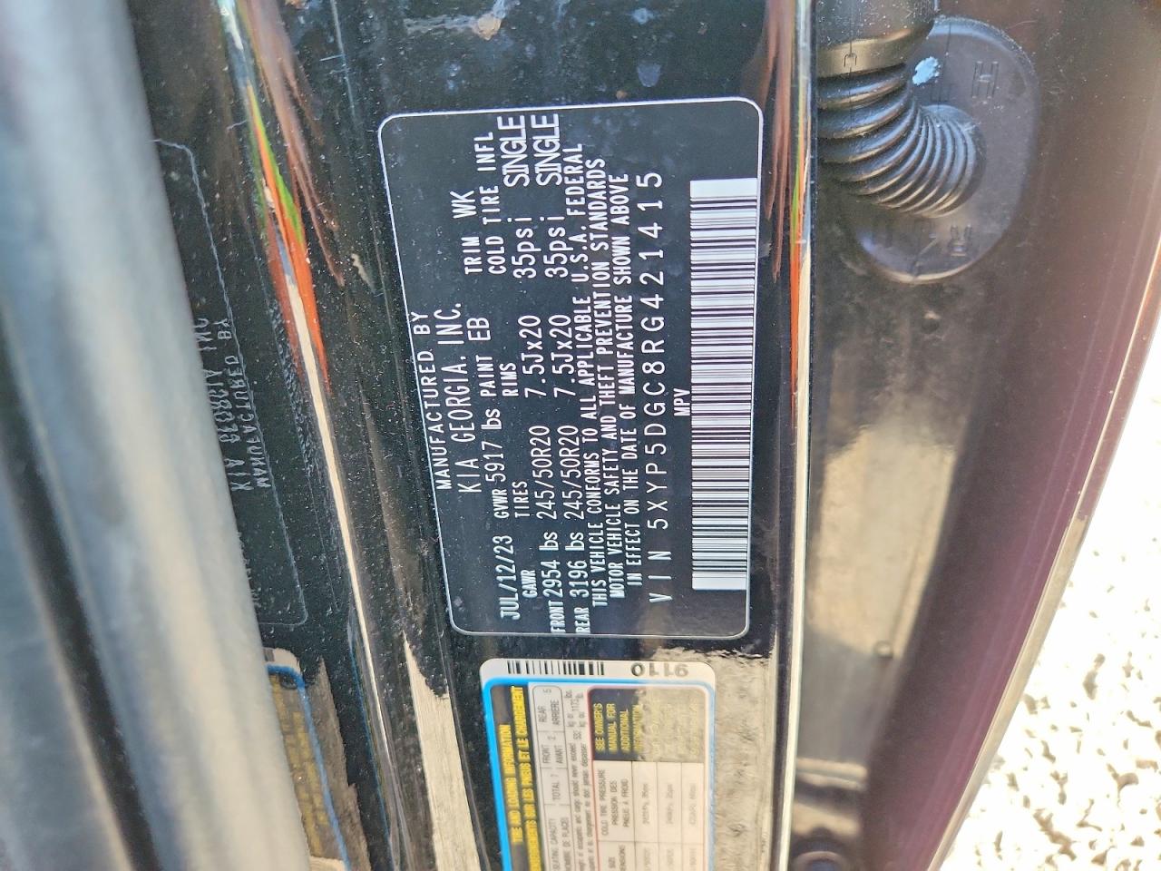 2024 KIA TELLURIDE