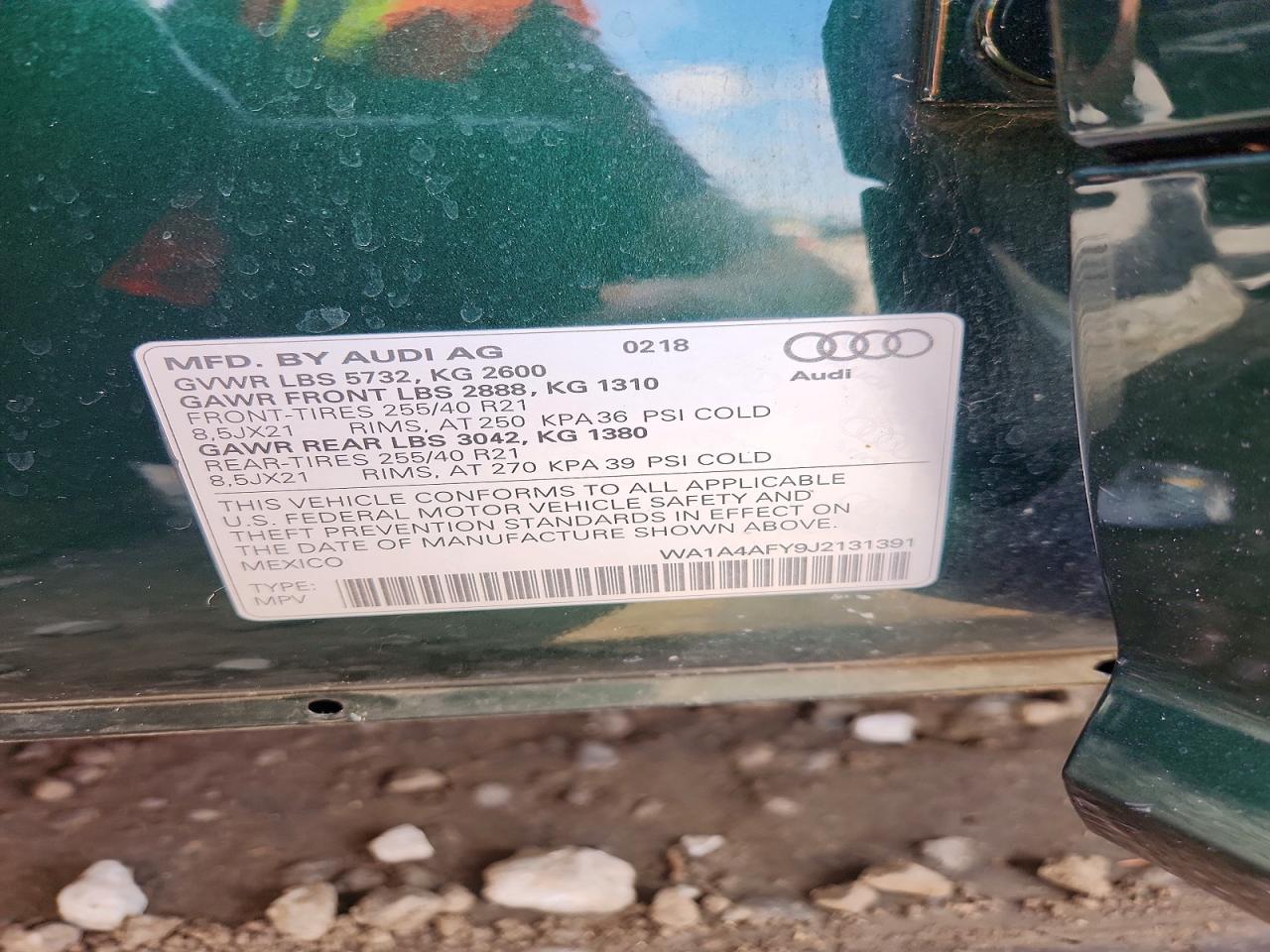 2018 AUDI SQ5