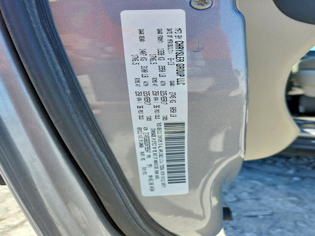 2013 DODGE CARAVAN