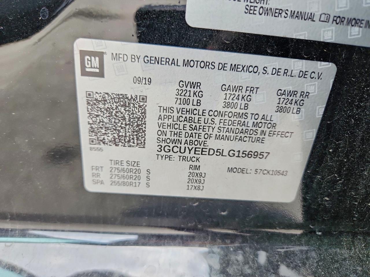 2020 CHEVROLET SILVERADO