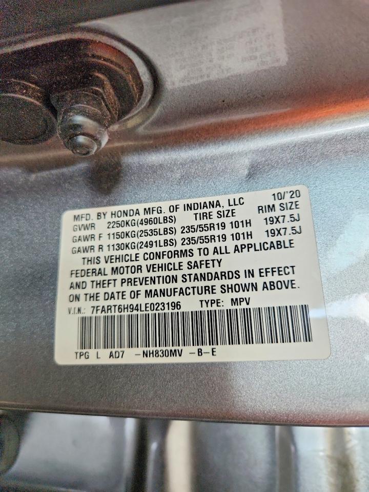 2020 HONDA CRV