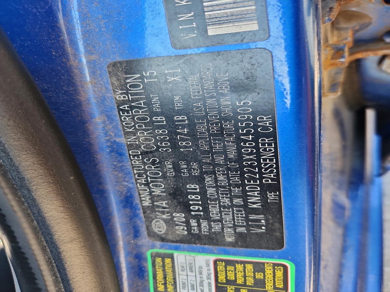 2009 KIA RIO