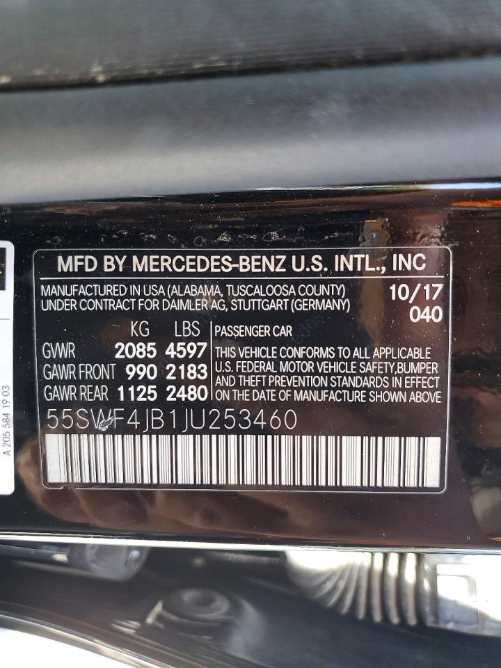 2018 MERCEDES-BENZ C-CLASS