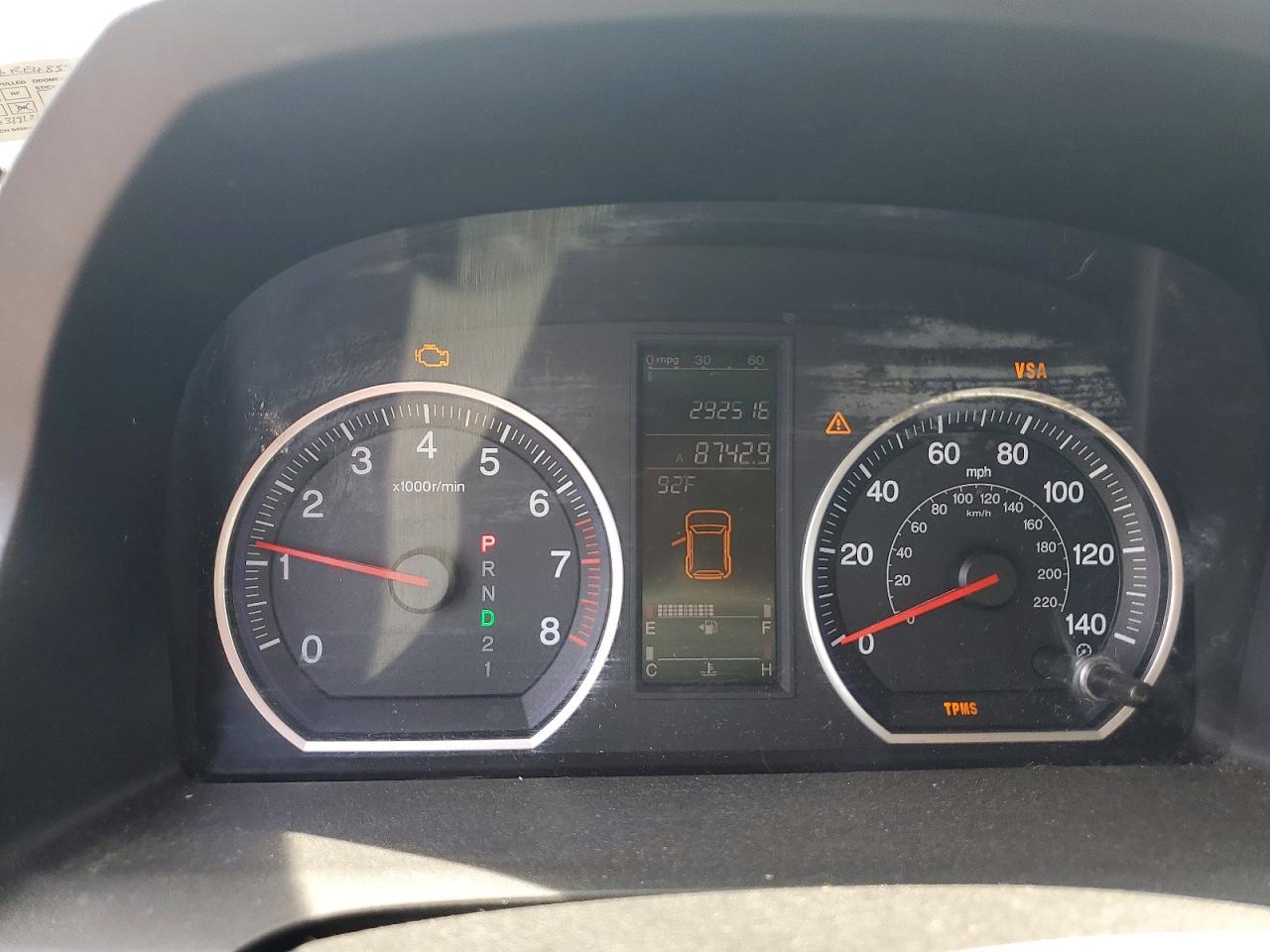 2009 HONDA CRV