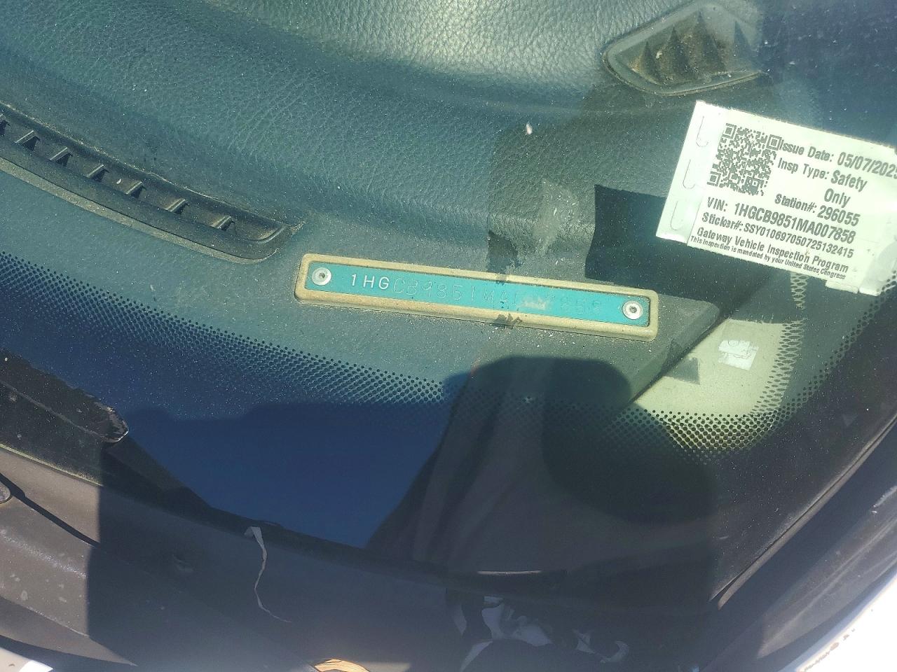 1991 HONDA ACCORD