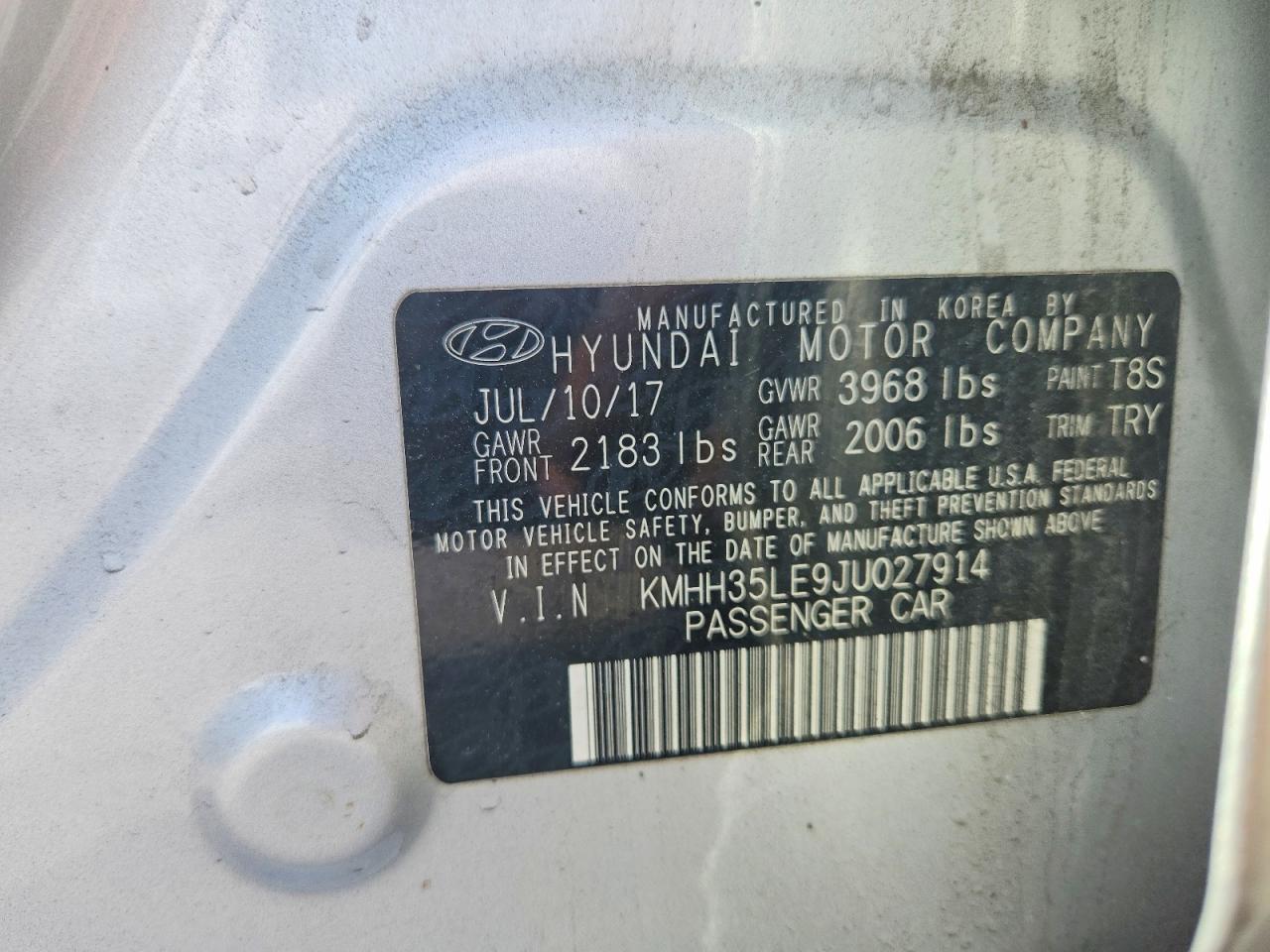 2018 HYUNDAI ELANTRA
