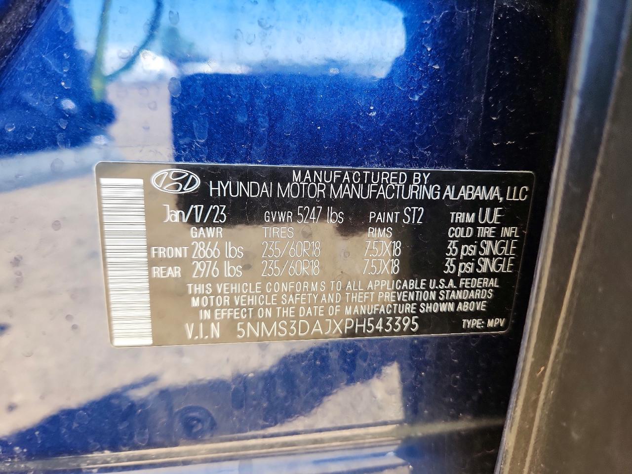 2023 HYUNDAI SANTA FE