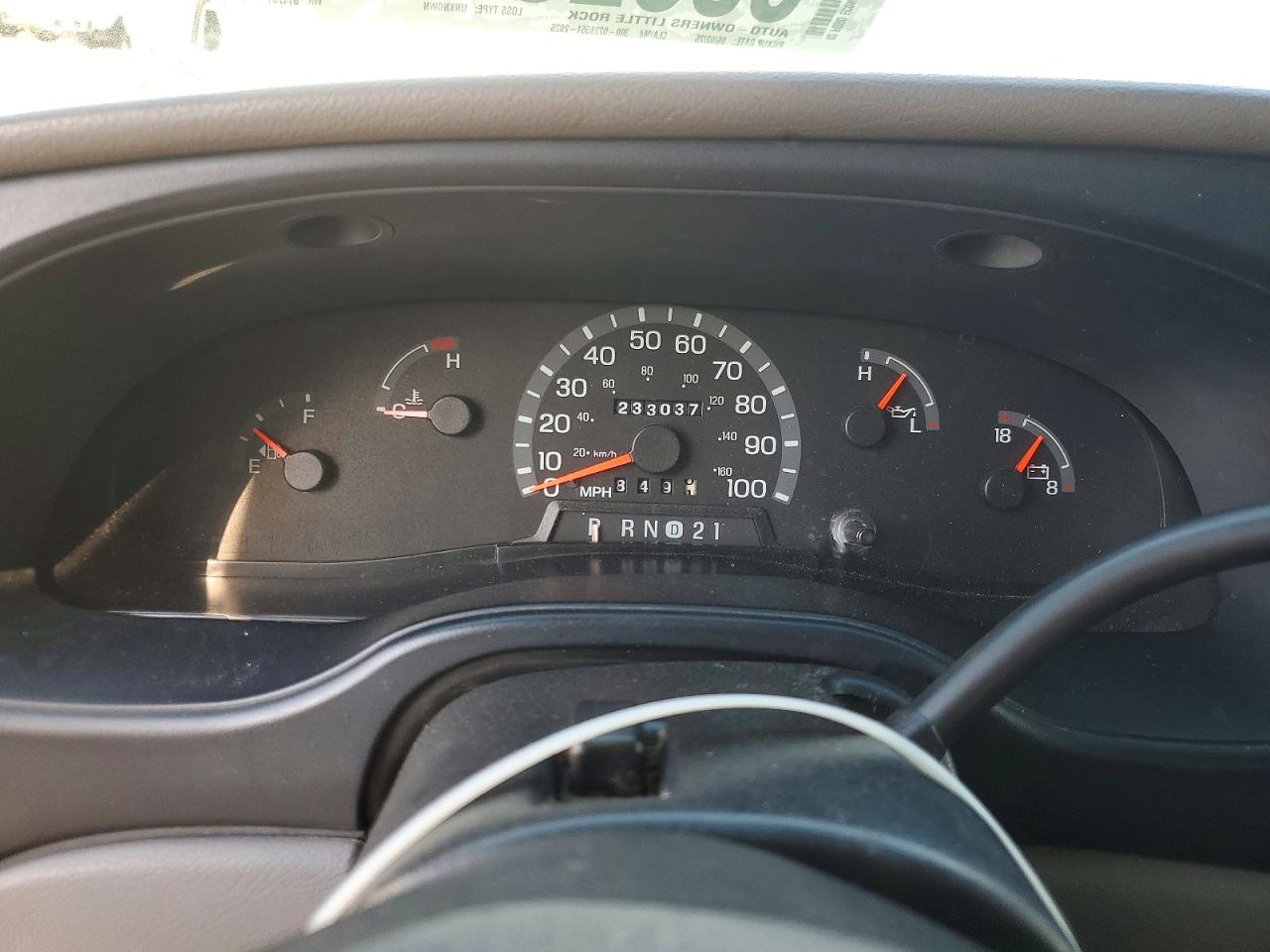 2002 FORD ECONOLINE