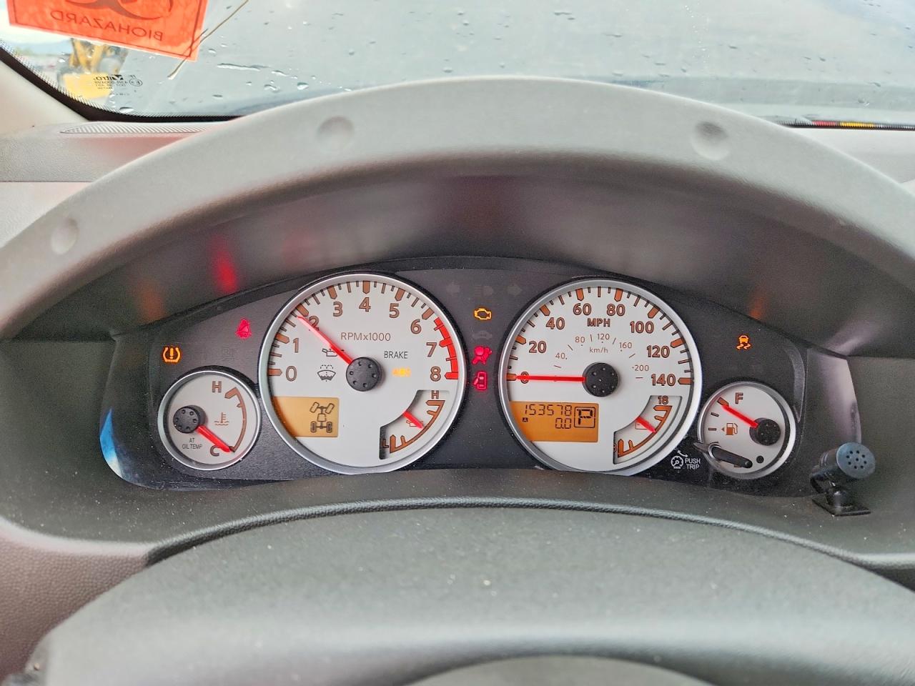 2012 NISSAN XTERRA