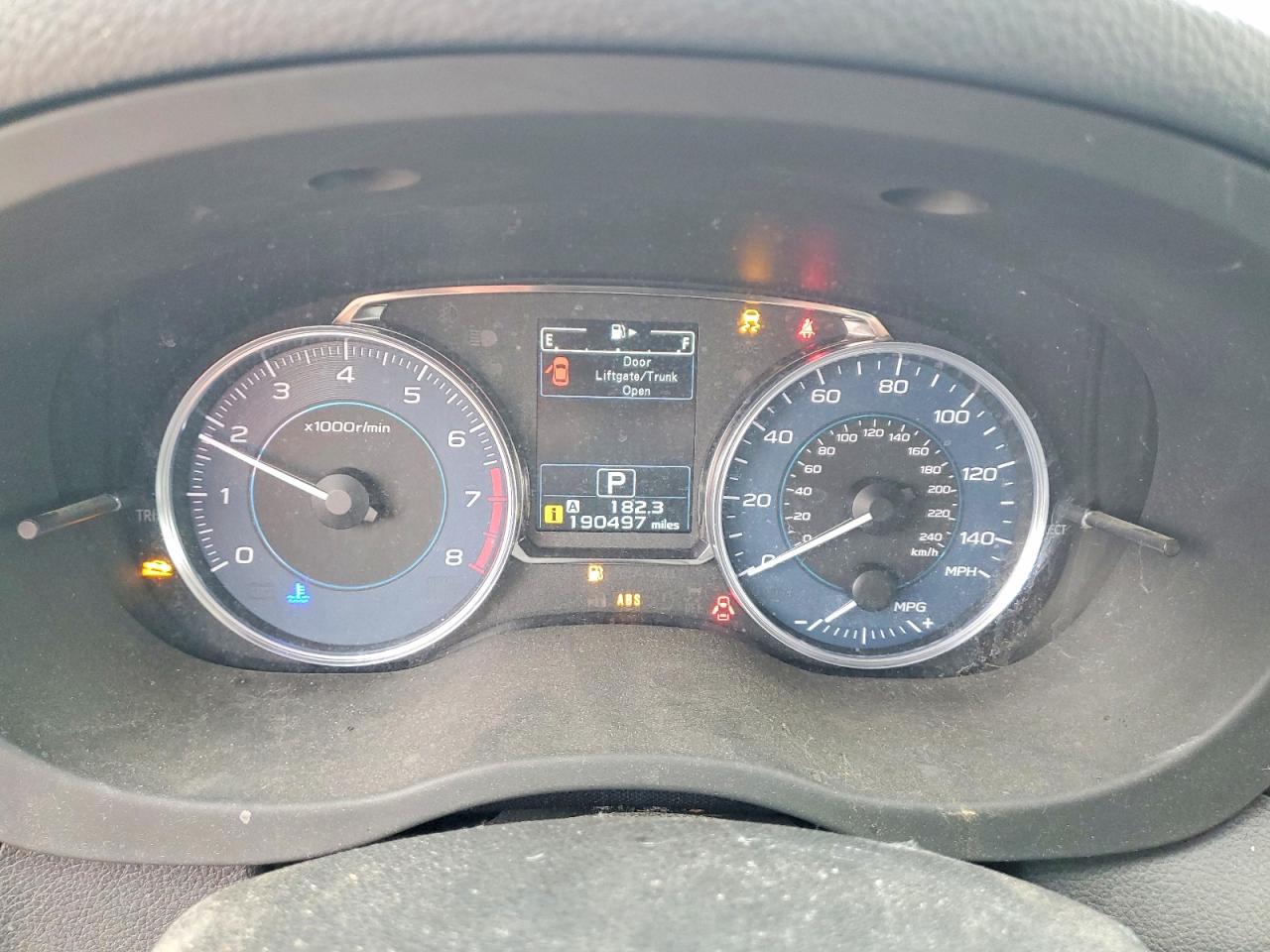 2015 SUBARU XV