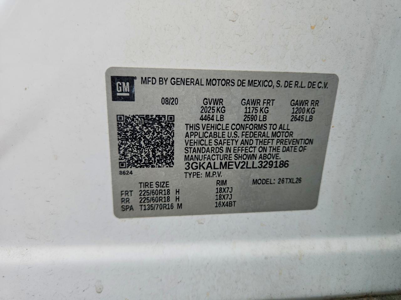 2020 GMC TERRAIN
