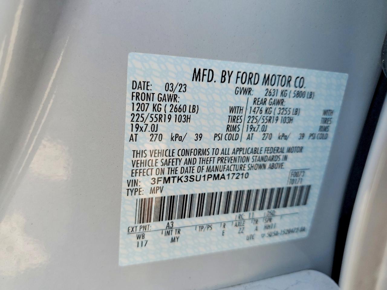 2023 FORD MUSTANG
