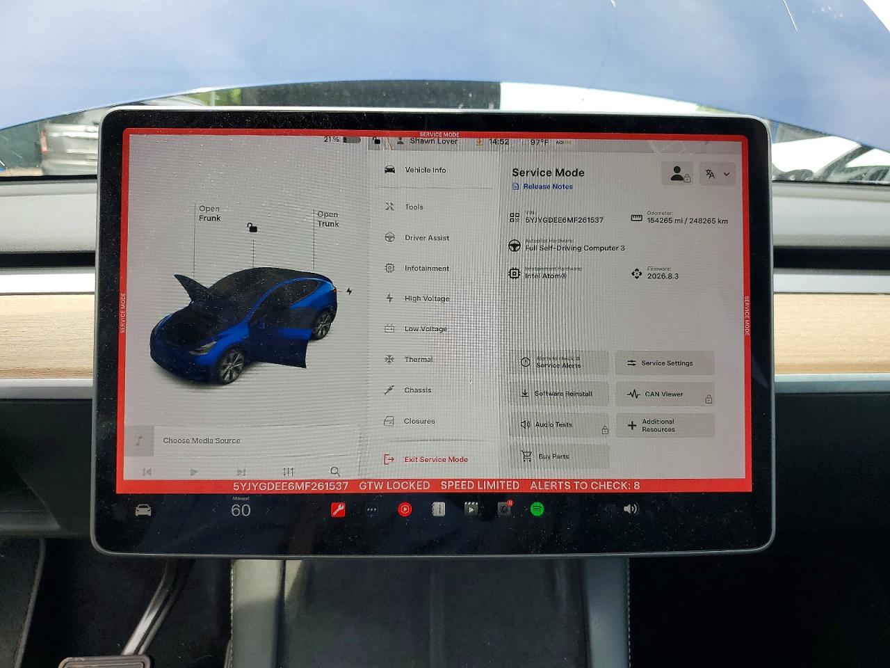 2021 TESLA MODEL Y