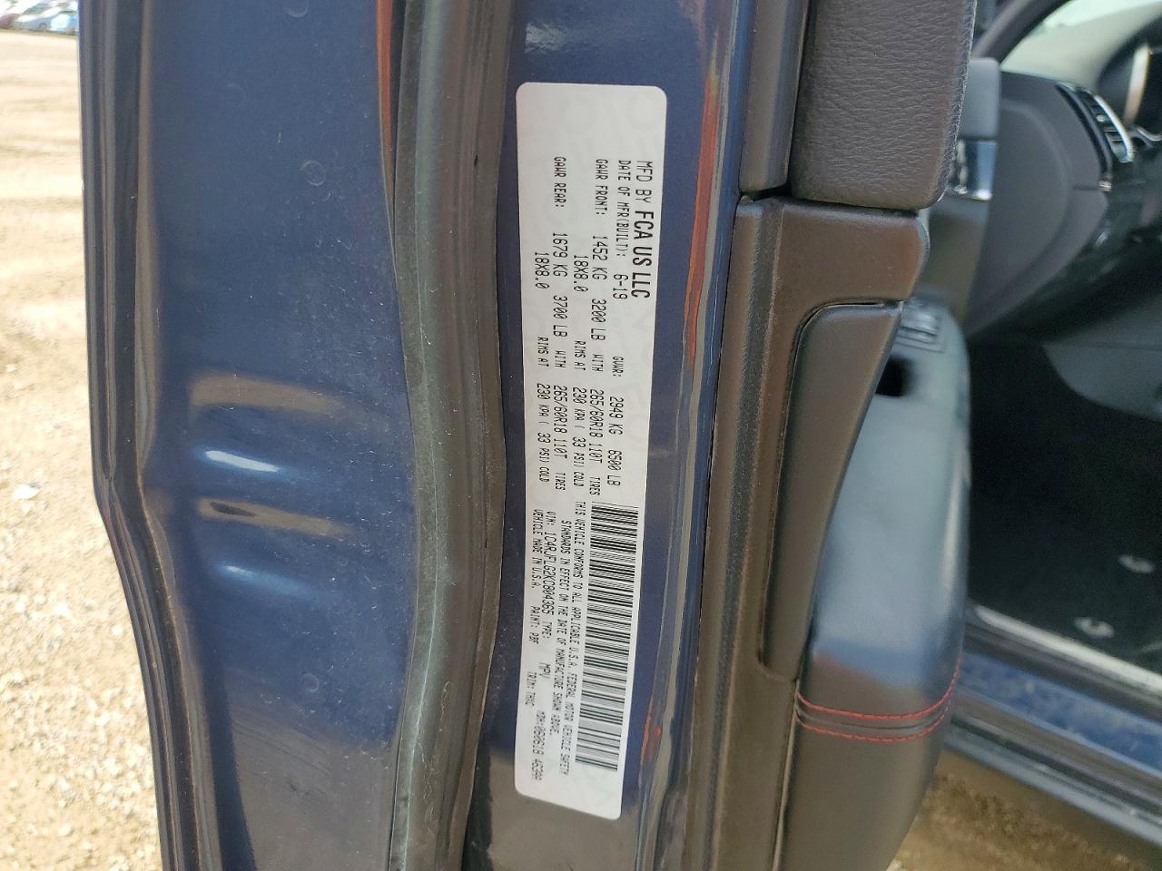 2019 JEEP CHEROKEE