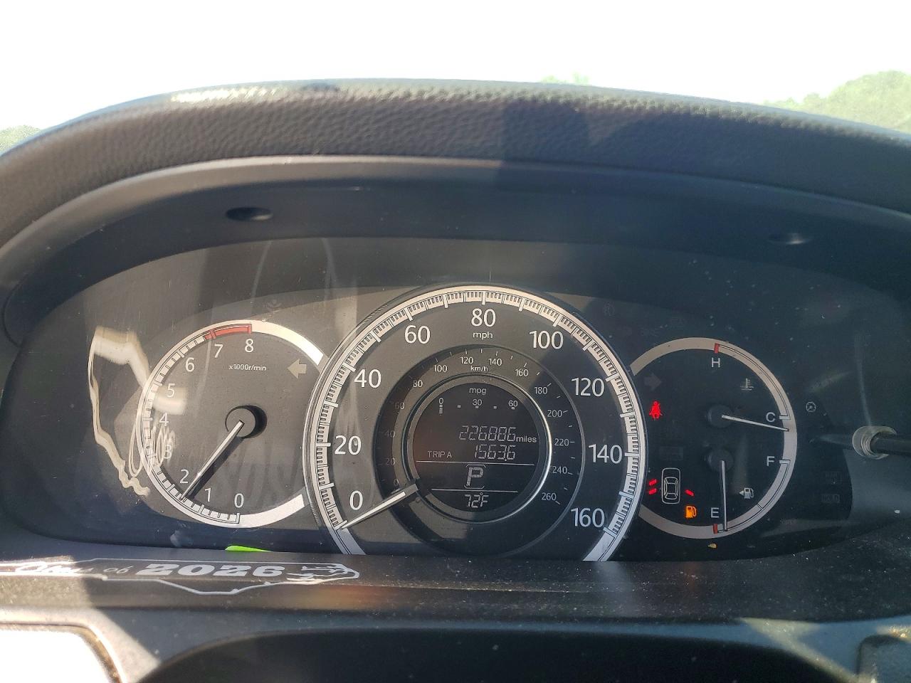 2013 HONDA ACCORD