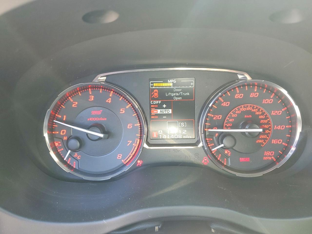 2015 SUBARU WRX