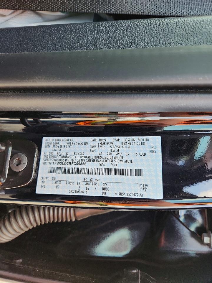 2024 FORD F150