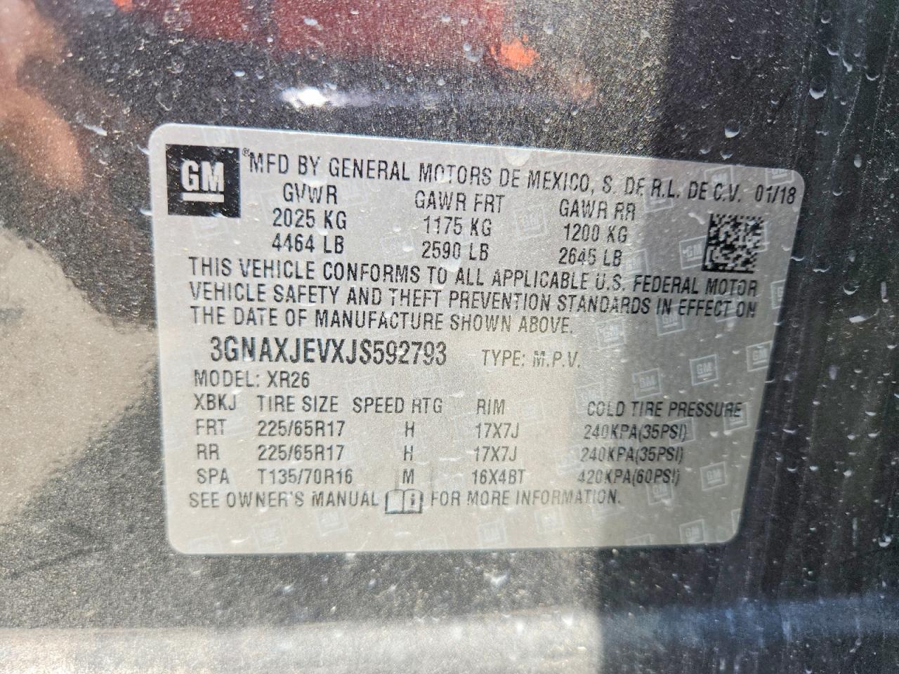 2018 CHEVROLET EQUINOX