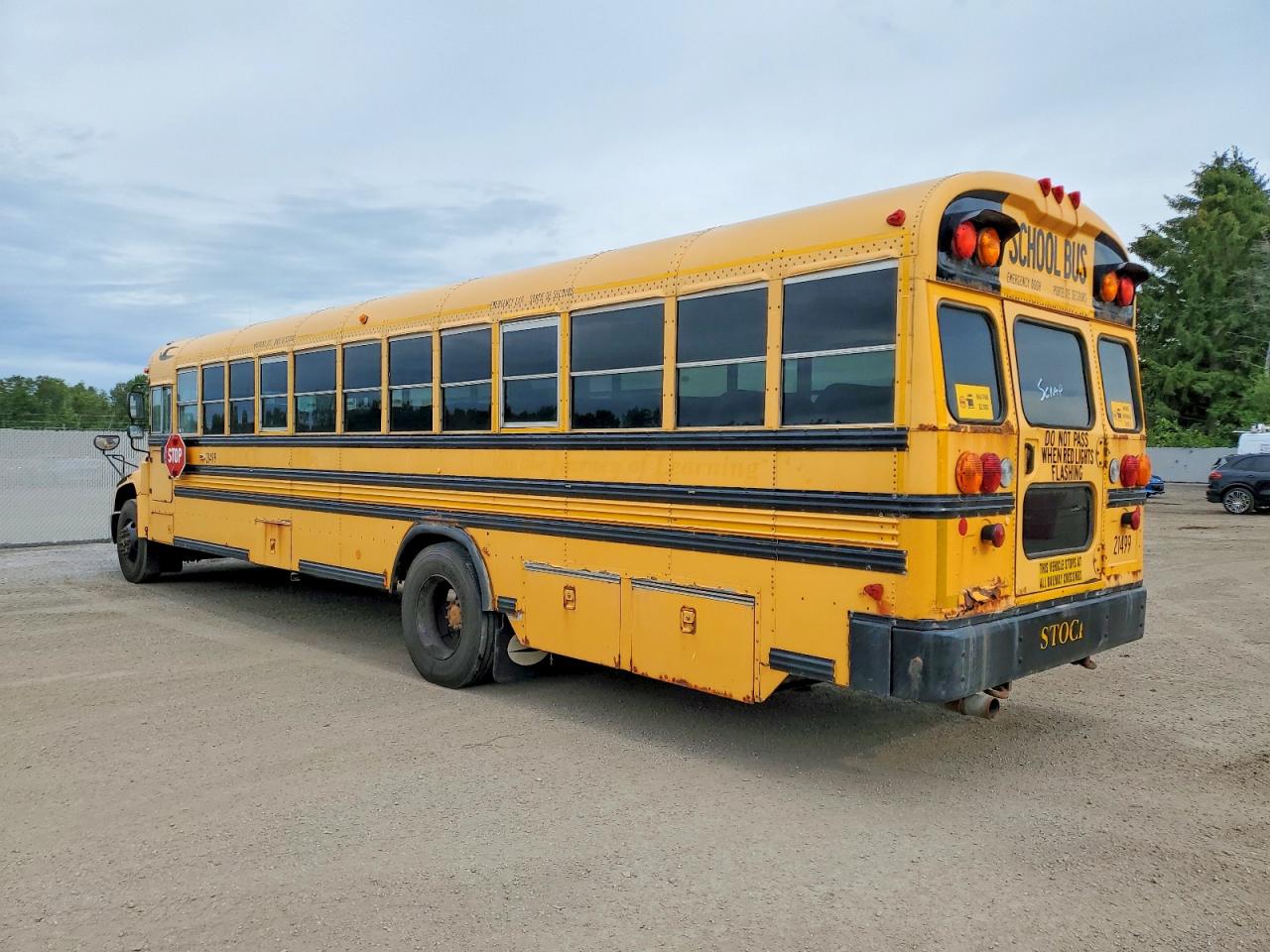 2012 BLUEBIRD SCHOOL BUS