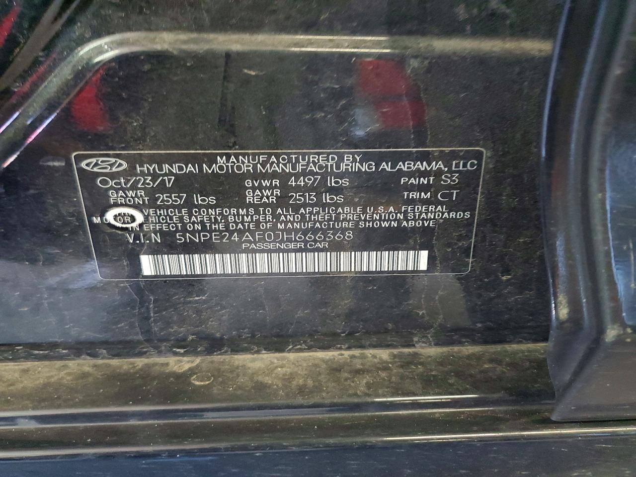 2018 HYUNDAI SONATA