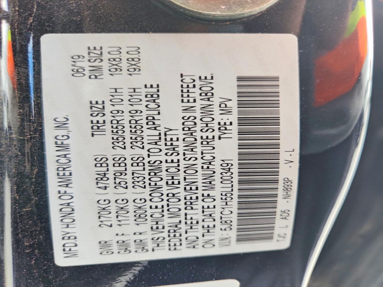 2020 ACURA RDX