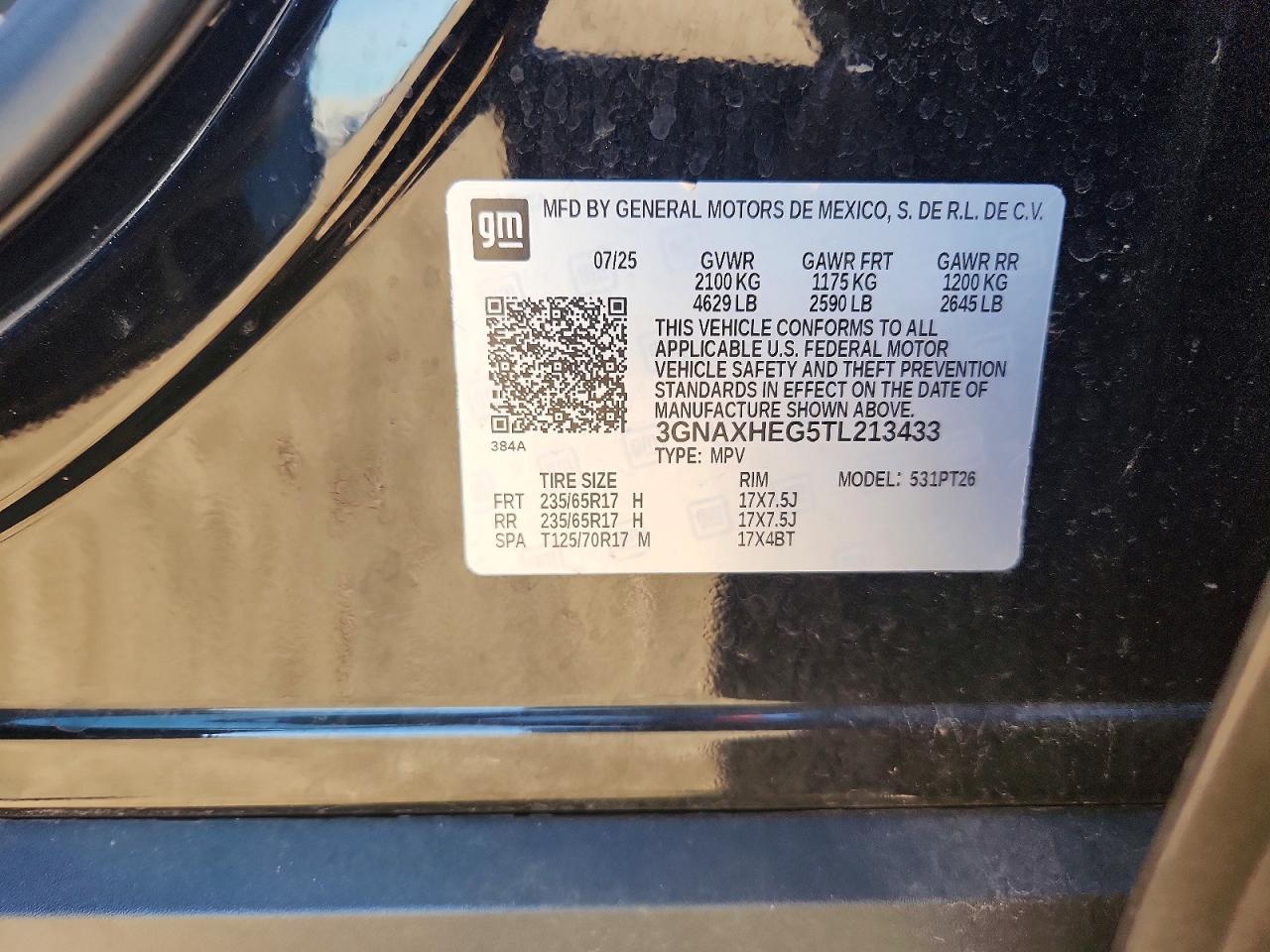 2026 CHEVROLET EQUINOX