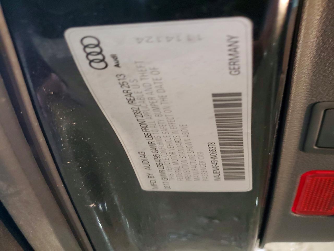 2017 AUDI A4