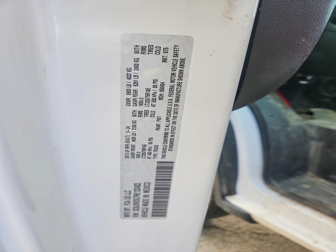 2024 RAM PROMASTER
