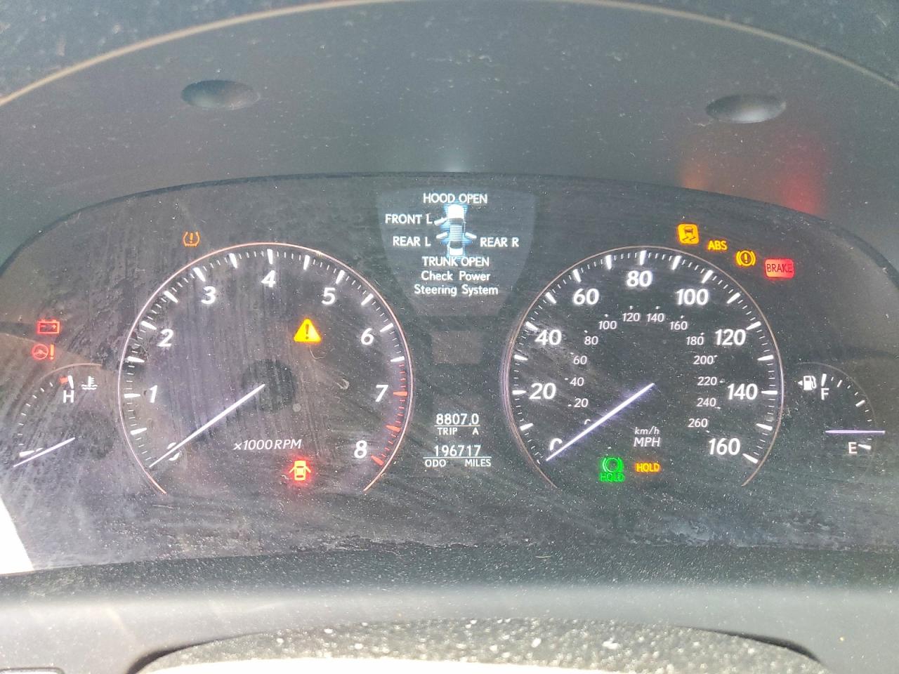 2007 LEXUS LS460