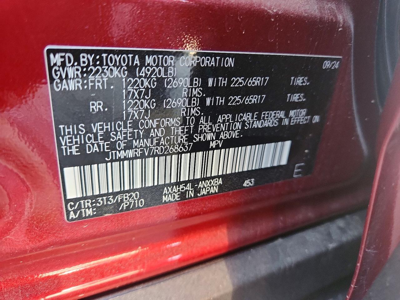 2024 TOYOTA RAV4