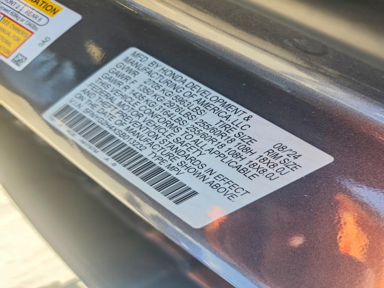 2025 HONDA PILOT