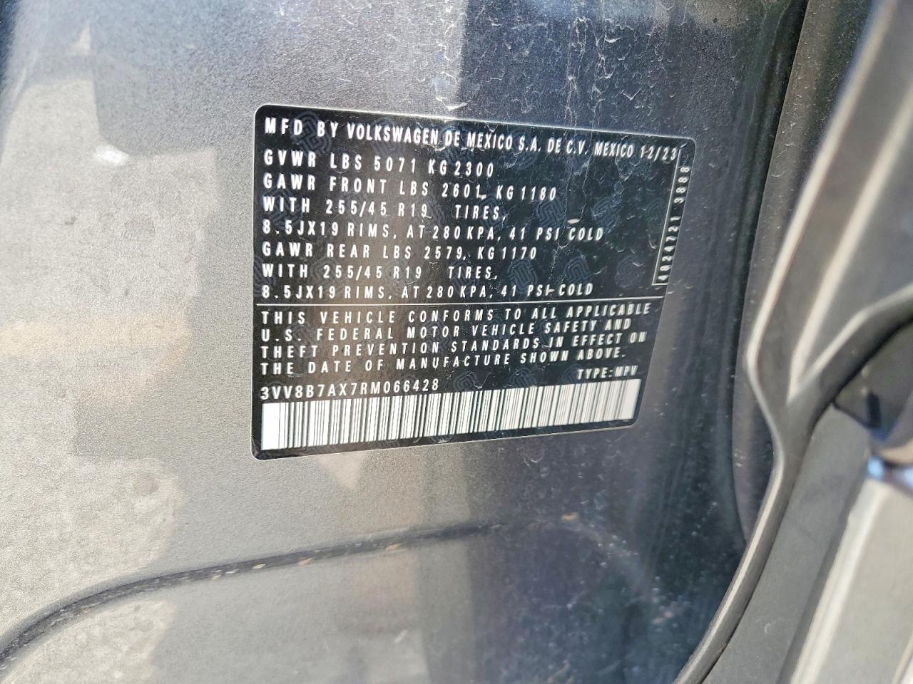 2024 VOLKSWAGEN TIGUAN