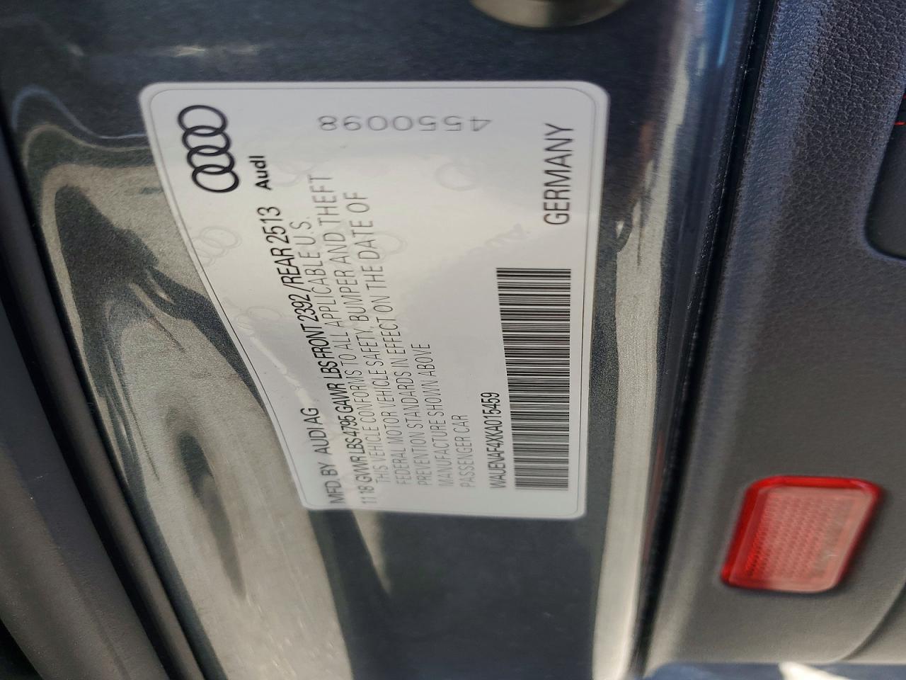 2019 AUDI A4