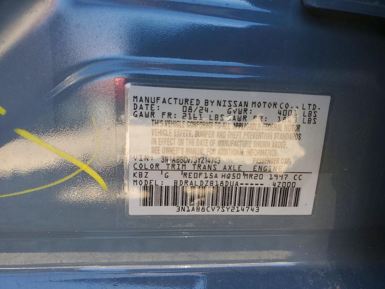 2025 NISSAN SENTRA