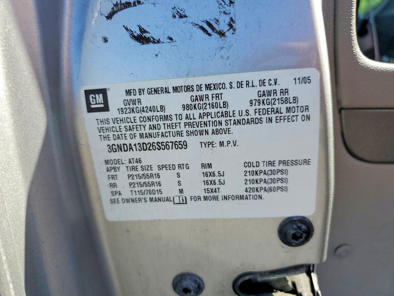 2006 CHEVROLET HHR