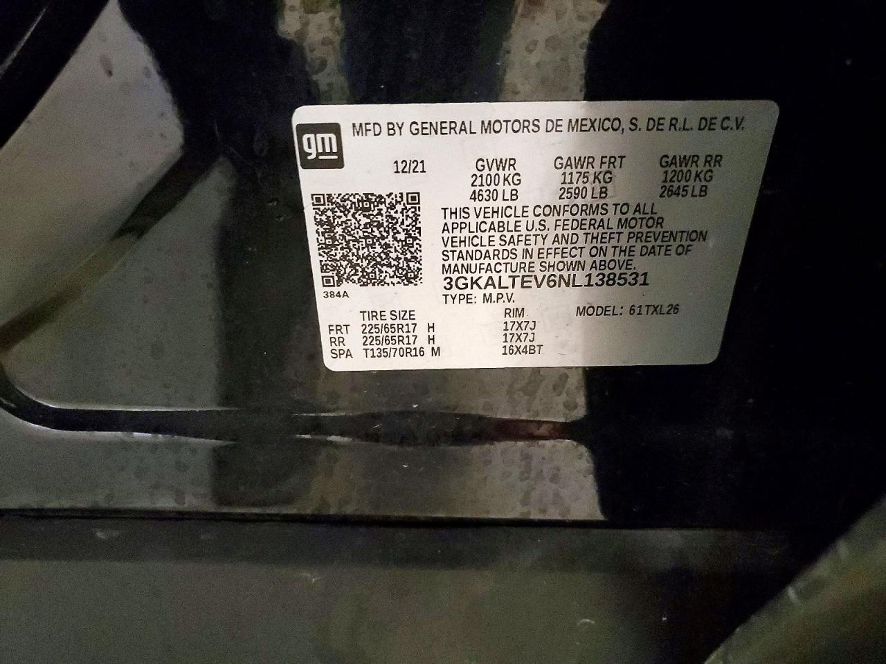 2022 GMC TERRAIN