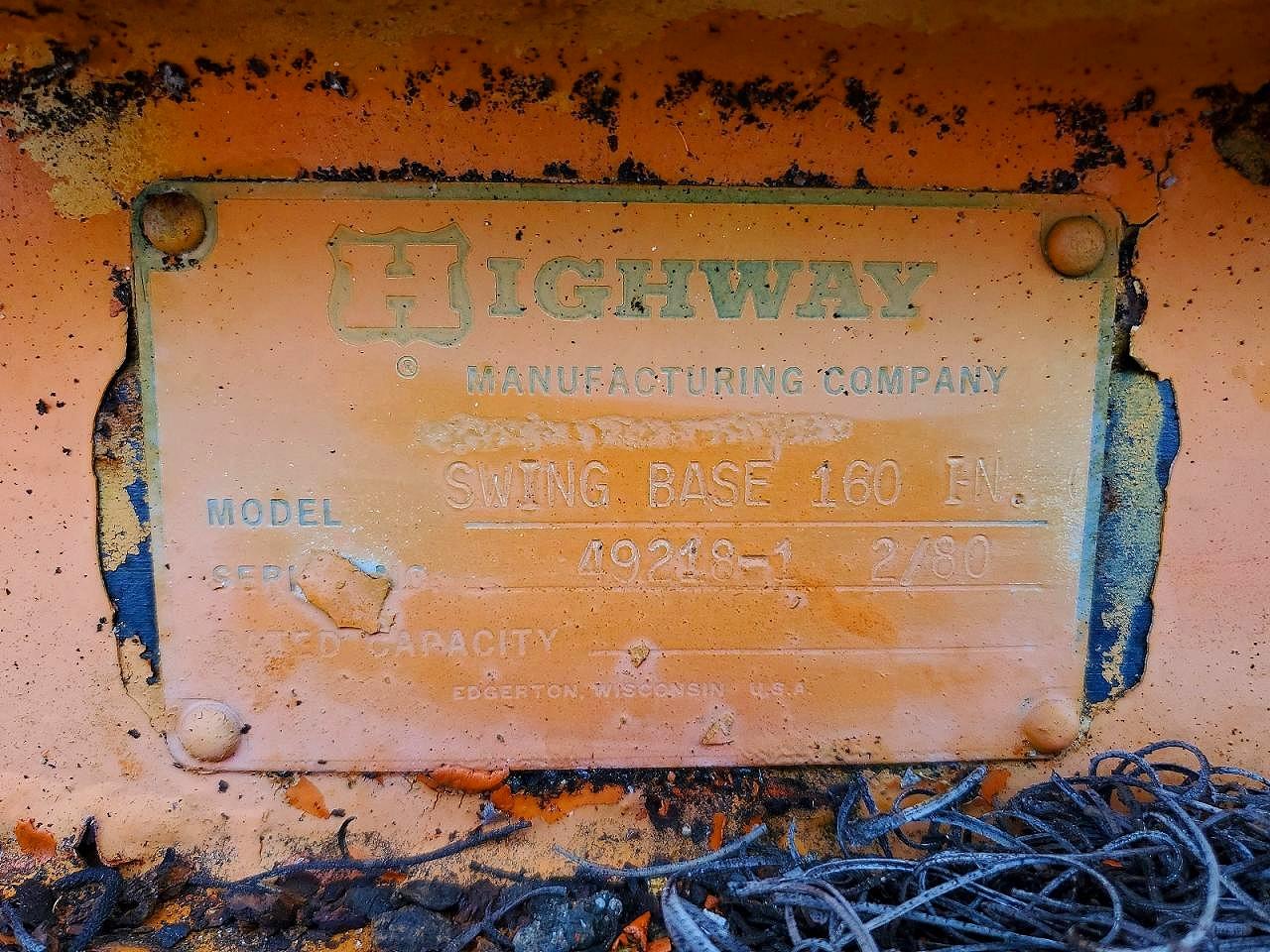 1980 HIGHWAY swing base