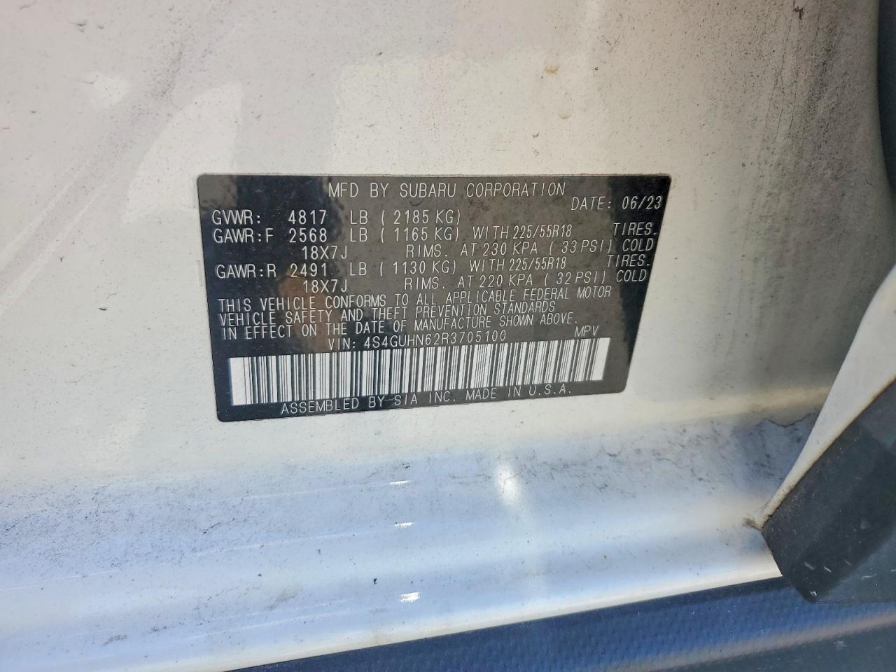 2024 SUBARU CROSSTREK