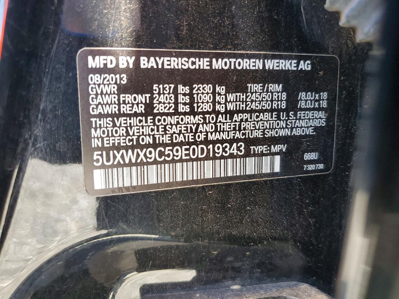 2014 BMW X3