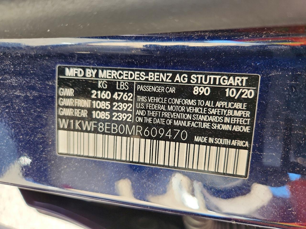 2021 MERCEDES-BENZ C-CLASS